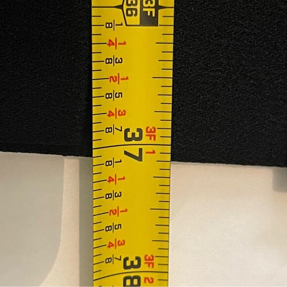 CAbi Black Detached Pleated Office To Date Night Neutral Dress NWOT Size 8 - Picture 11 of 11